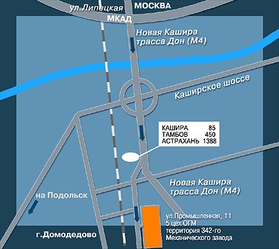 ООО «НПФ «СВАРКА-3» - схема проезда